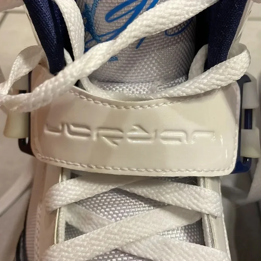 Jordan nike mens flight 45 high concord basketball shoes